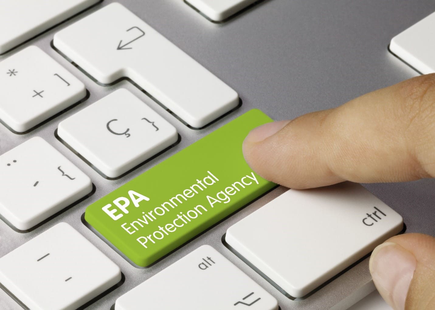 keyboard green shift button named as EPA(Environmental Protection Agency)